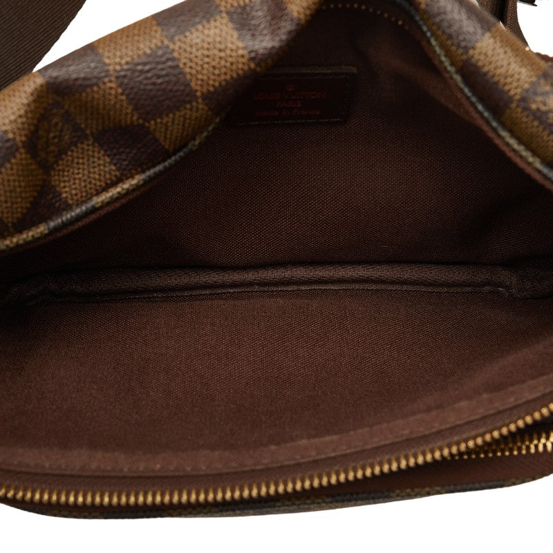 Louis Vuitton Damier Bum Bag Melville Body Bag Waist Bag N51172 Brown PVC Leather  Louis Vuitton