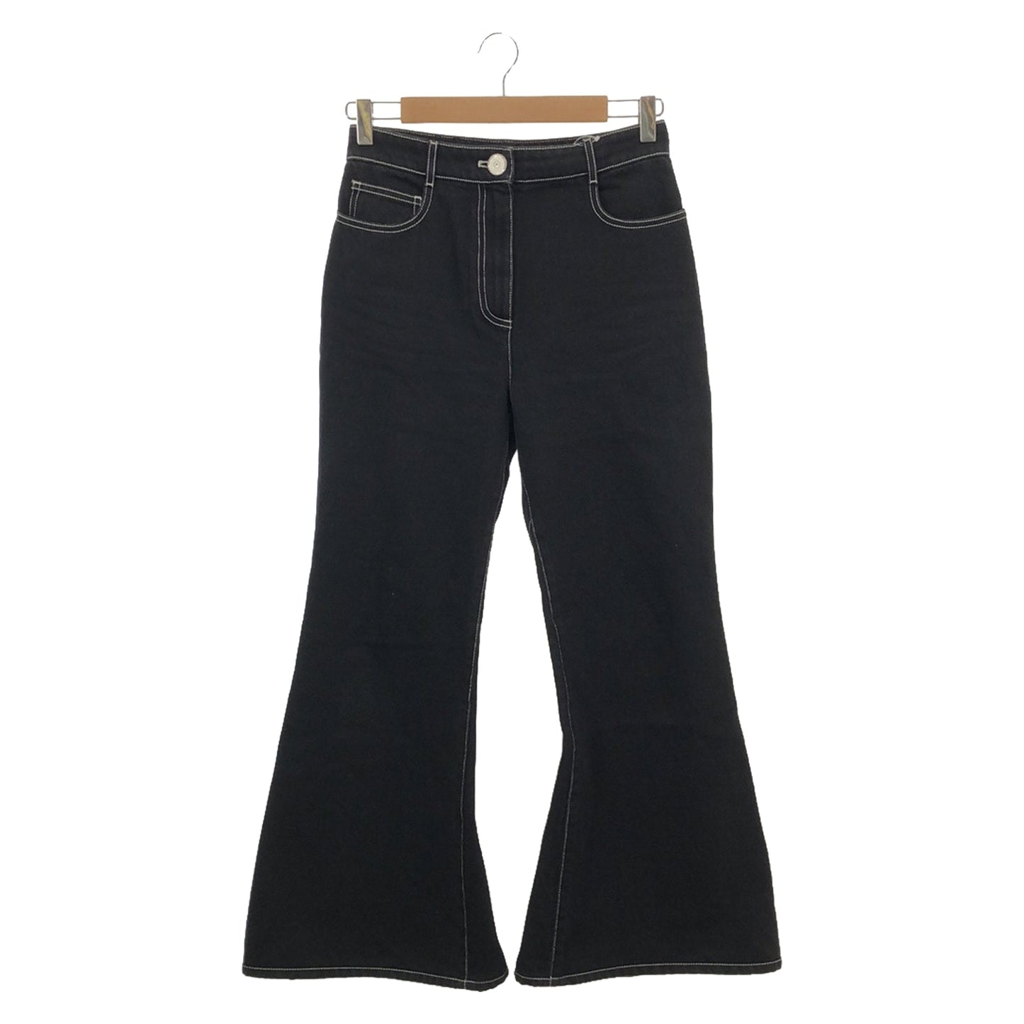 Chanel Denim Clothes Bottoms Cotton  Black P74475V67295