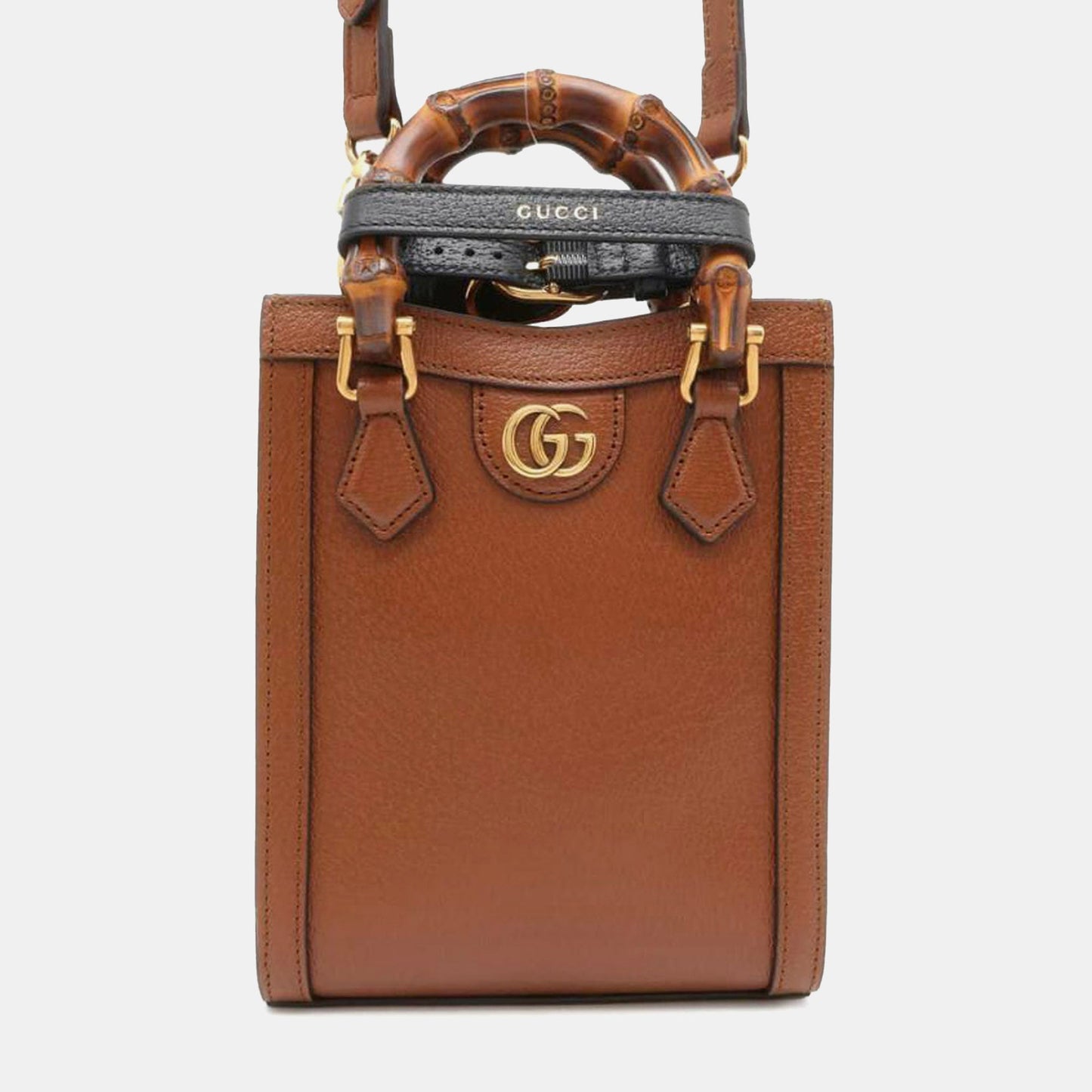 Luxury Gucci Trending 2025 Mini Bamboo Diana Tote