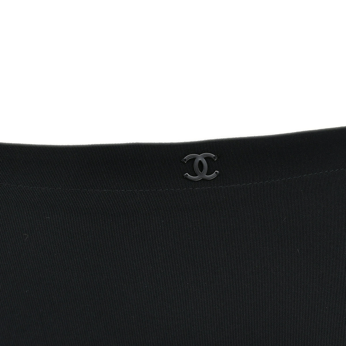Luxury Chanel 2000 fall CC-logo flared minidress #36