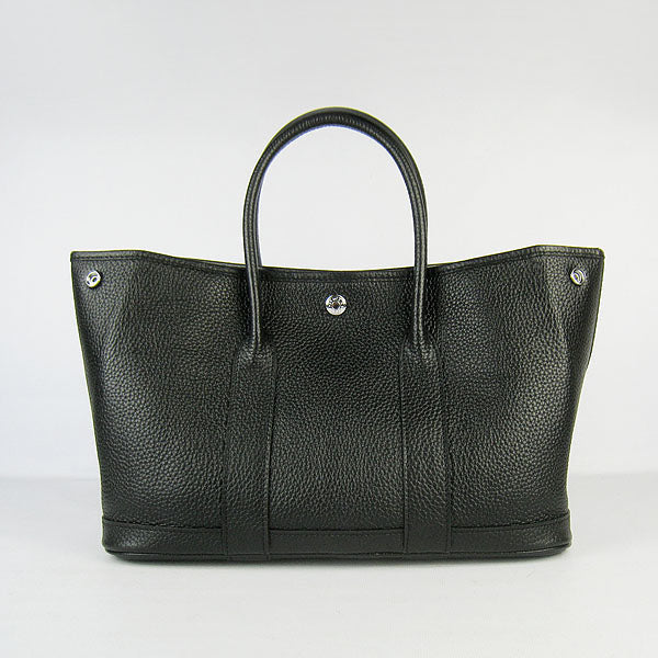 Luxury Hermes garden party handbag H2805 black