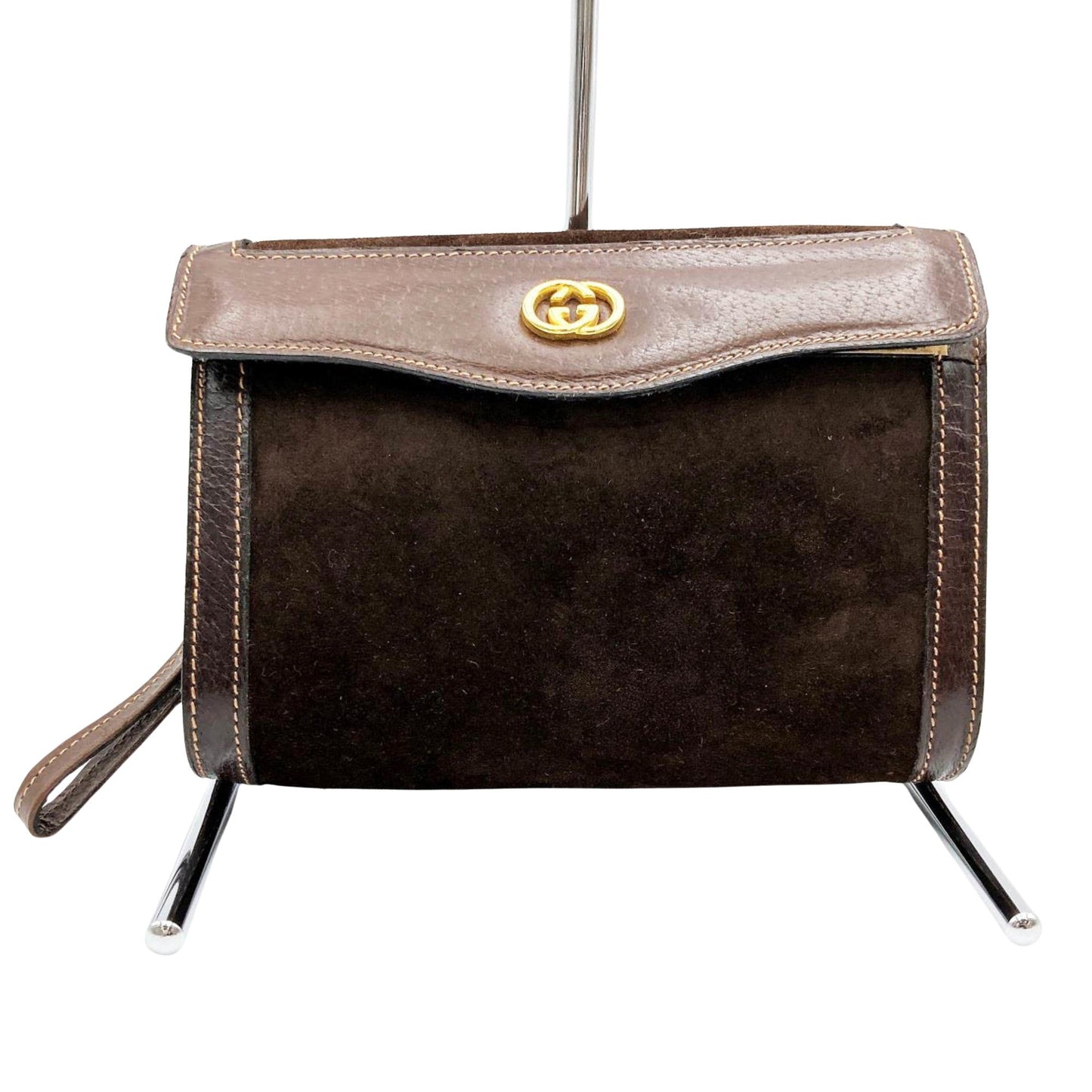 Gucci  Suede Clutch Bag ()