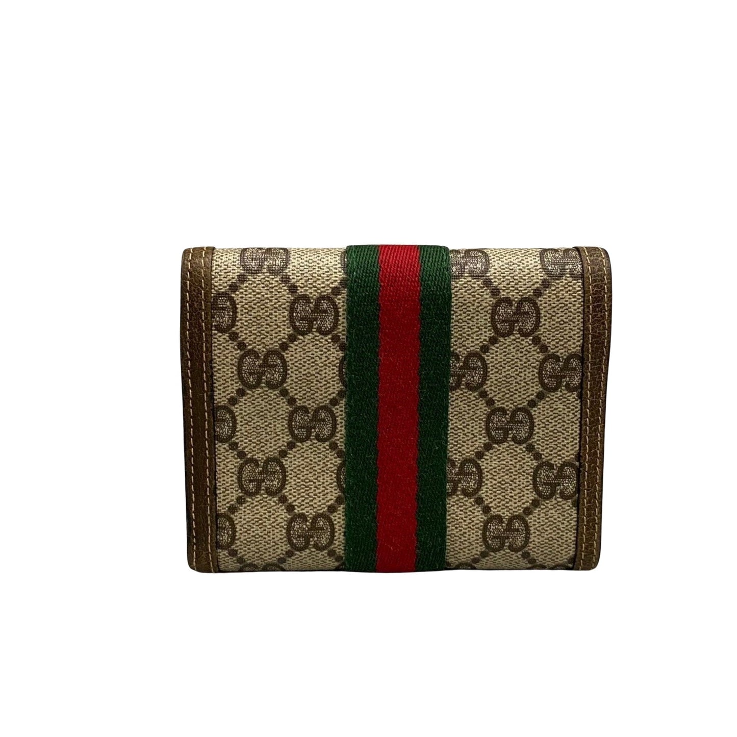 Luxury Gucci Trending 2025 Horsebit  Canvas Wallet  ()