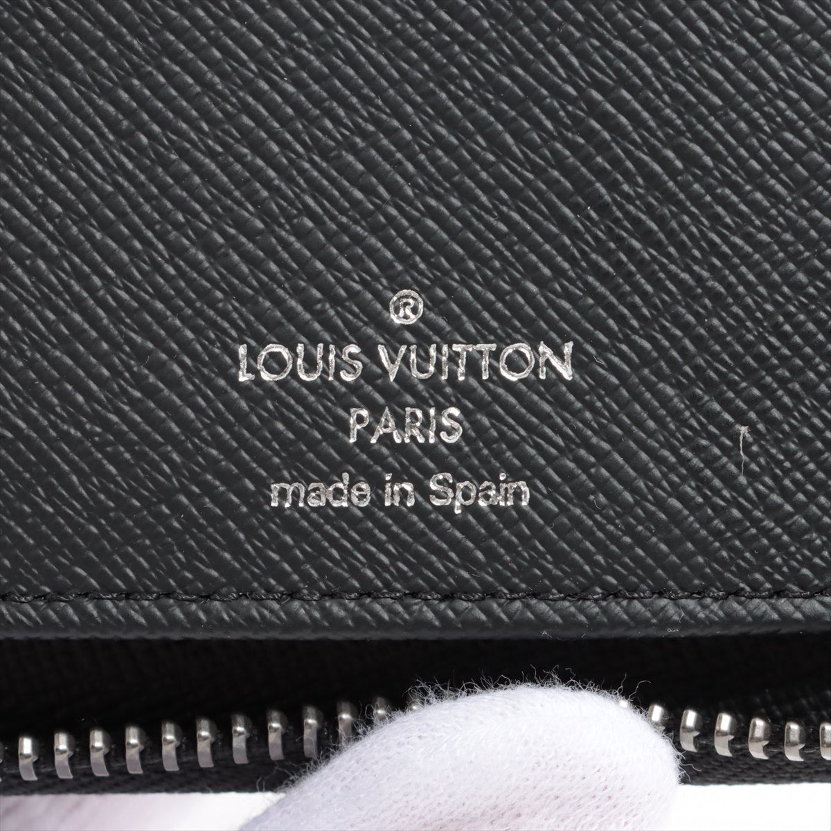 Louis Vuitton Monogram Zippy Wallet Vertical M62295 Black Wallet
