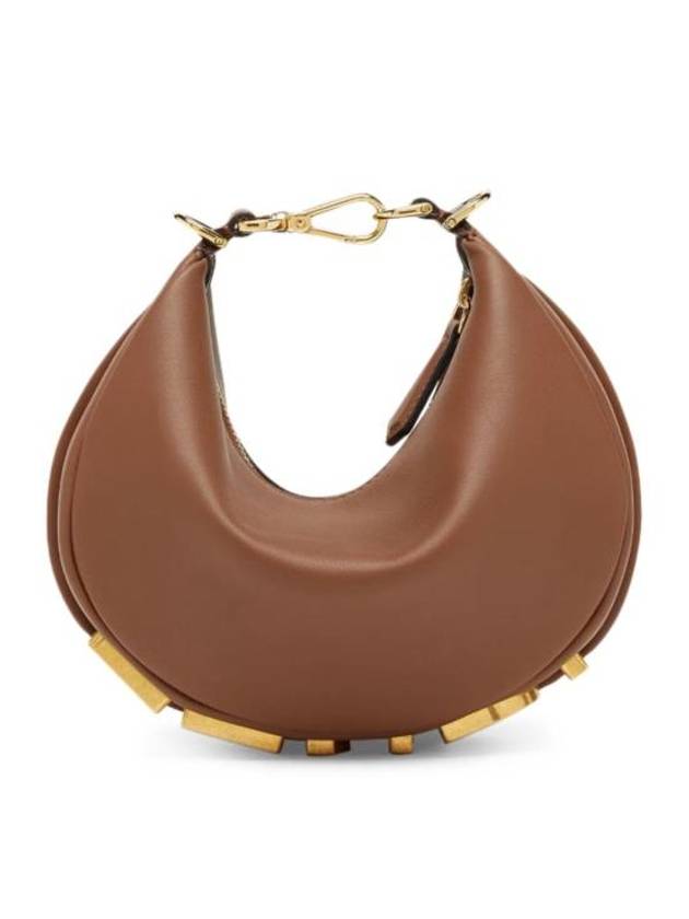 Luxury Fendi Luxury Fendigraphy Leather Small Tote Bag Brown