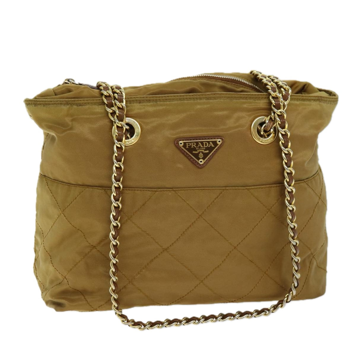 Luxury PradaTessuto Shoulder Bag