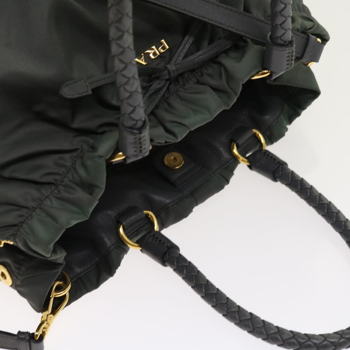Luxury PradaTessuto Handbag