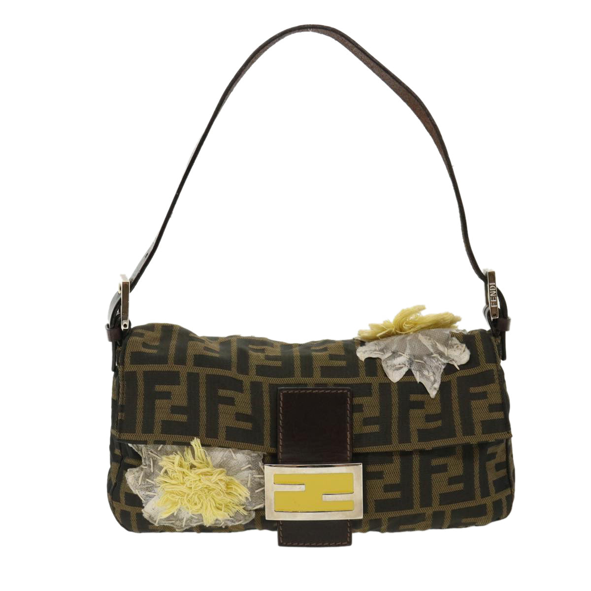 Luxury FendiZucca Shoulder Bag - '10s