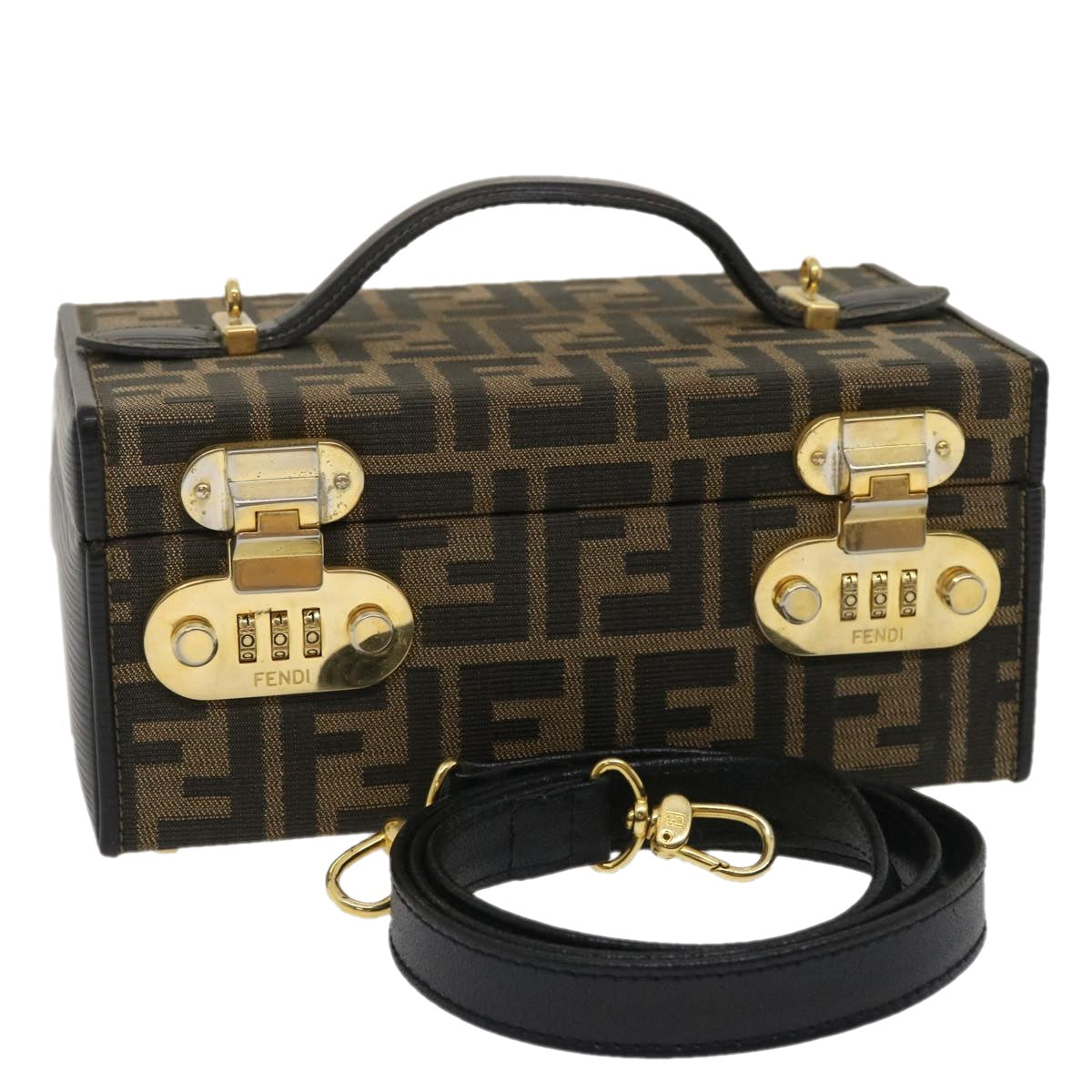 Luxury Fendi Vanity Box Handbag - '80s