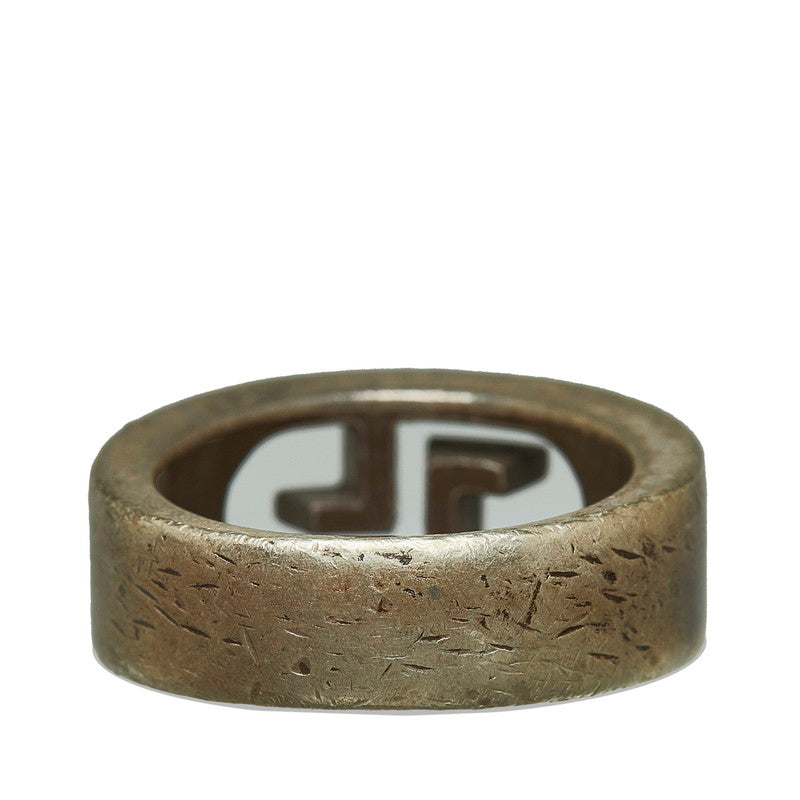 Luxury Gucci Trending 2025 GG Icon Metal Ring Silver