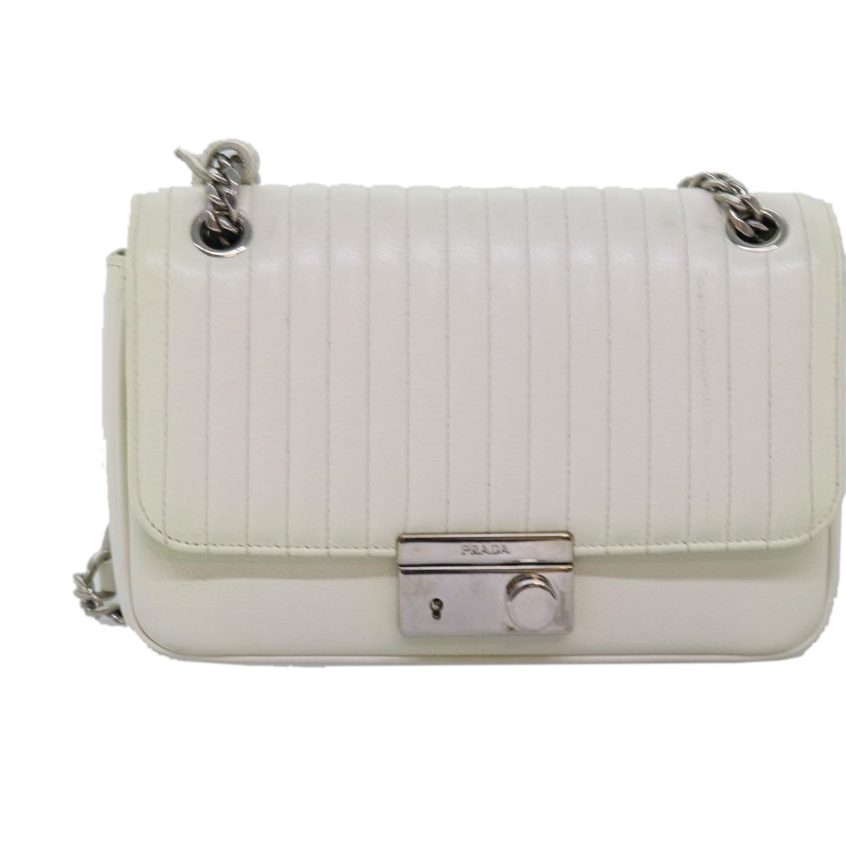 Luxury PradaDiagramme Shoulder Bag