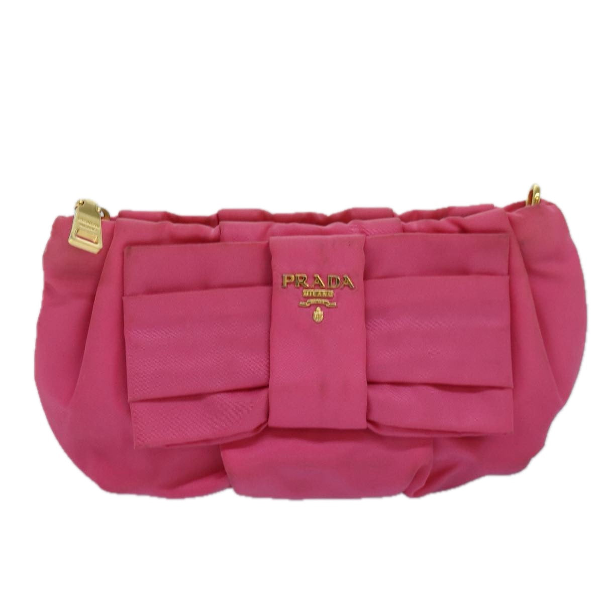 Luxury PradaTessuto Clutch Bag
