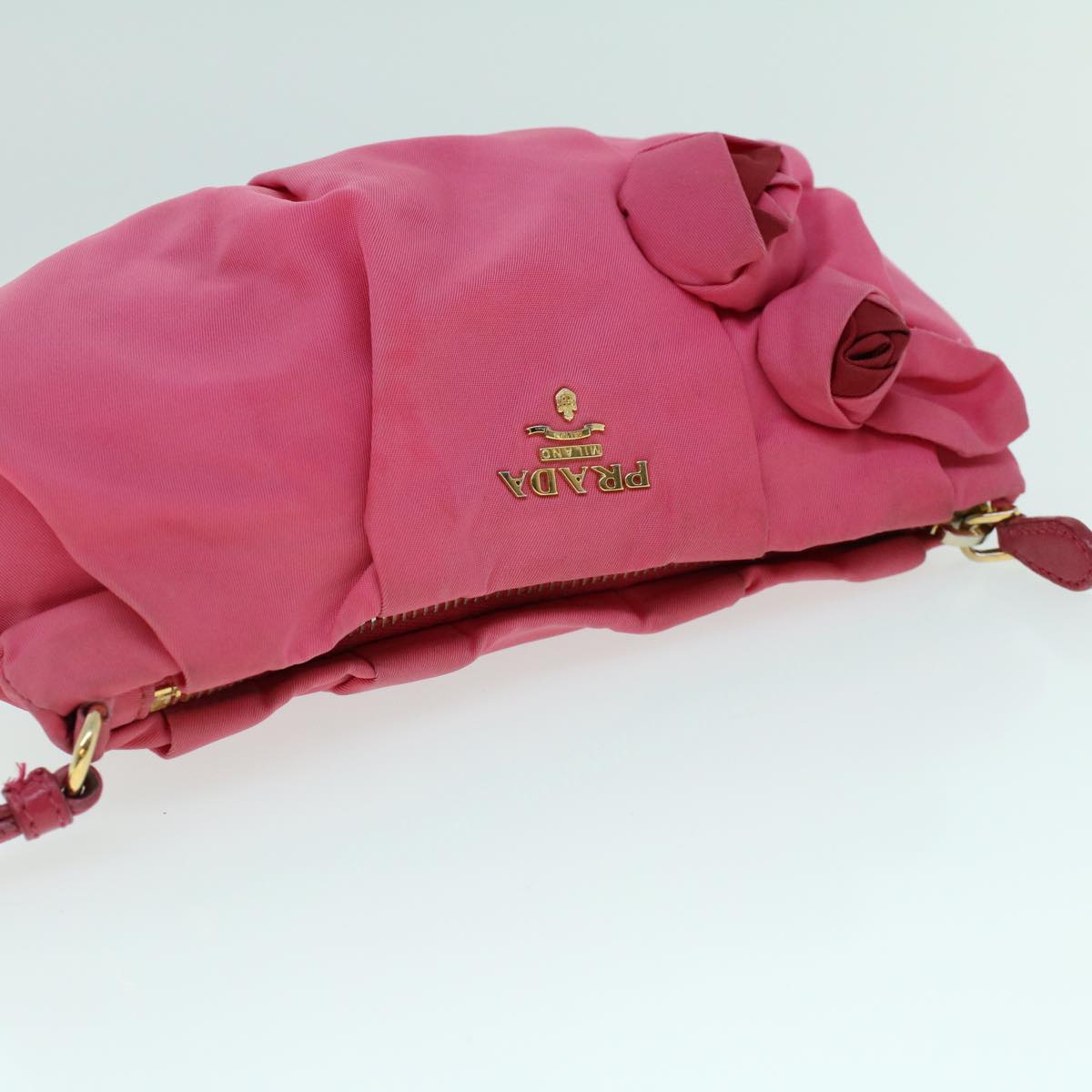 Luxury PradaReNylon Clutch Bag