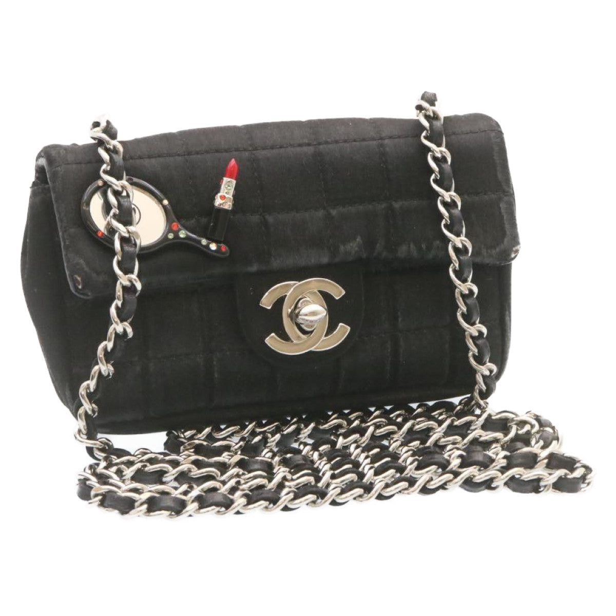 CHANEL Chocolate bar Clutch Bag