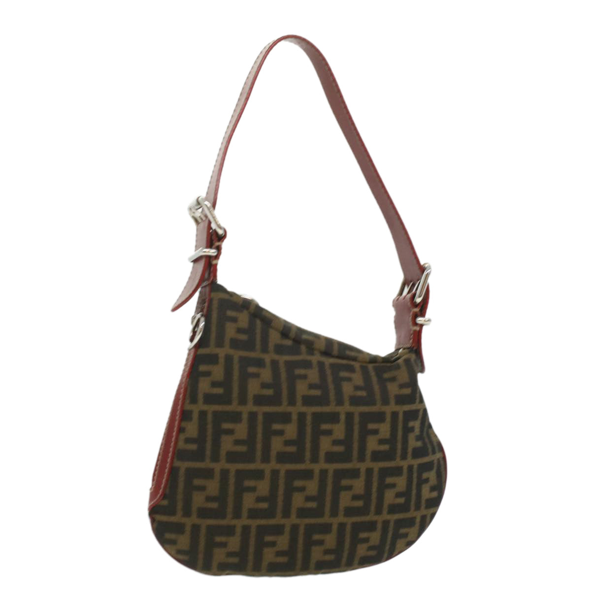 Luxury Fendi Zucca Shoulder Bag - '10s