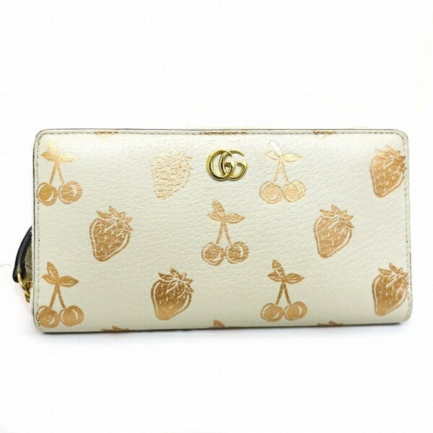 Luxury Gucci GG Marmont Berry 456117 Wallet Long Ladies