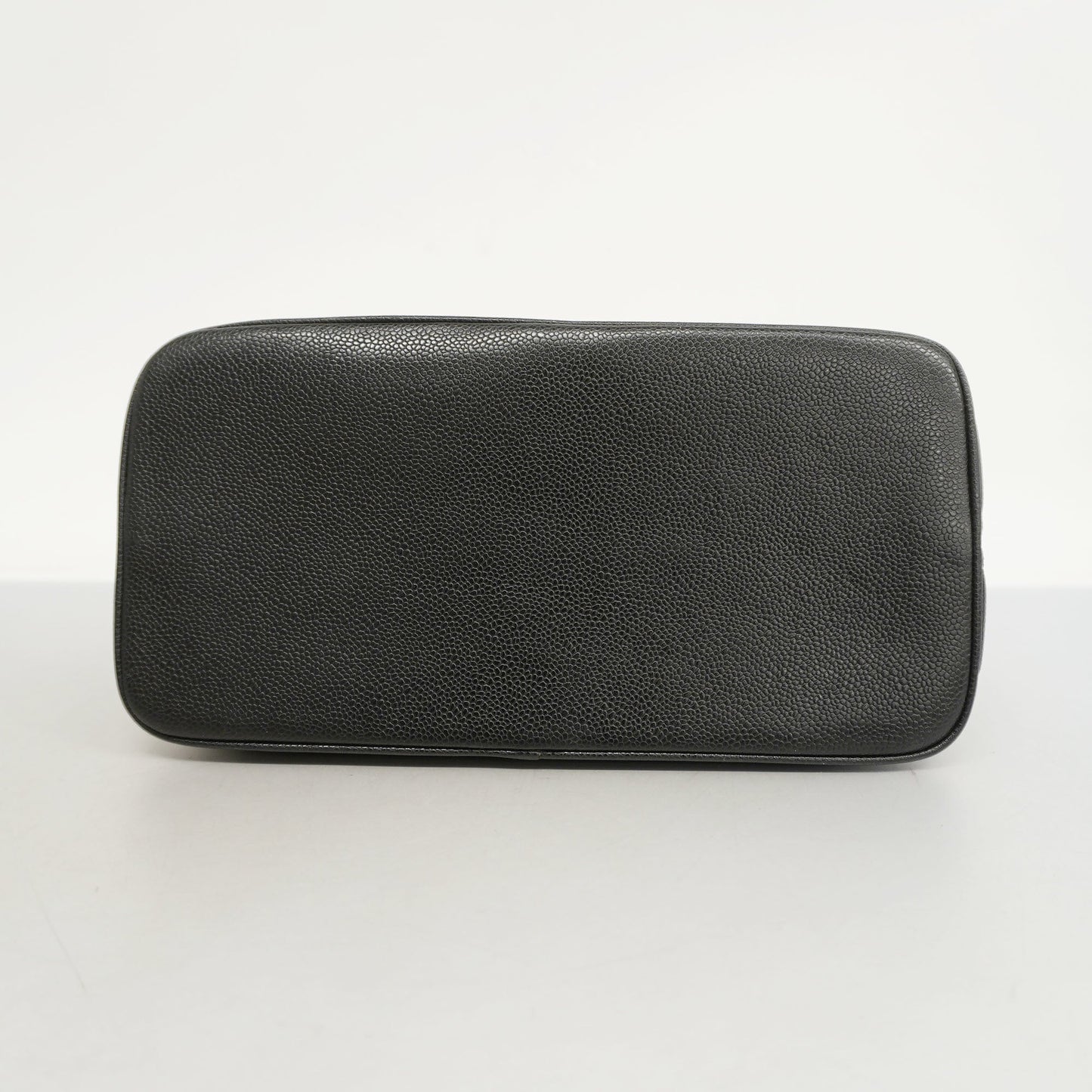 CHANEL  Reprint Tote Women's Caviar Leather Tote Bag Black