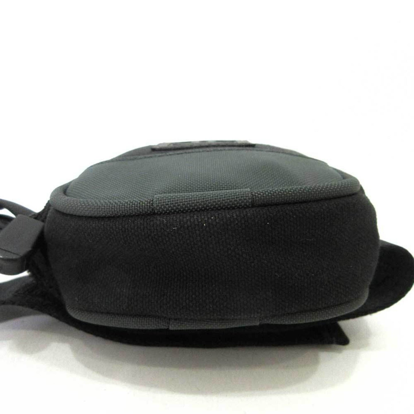 Luxury Chanel Accessory Sports Line Arm Pouch Black Mini Coco Mark Men's Women's Rubber Canvas