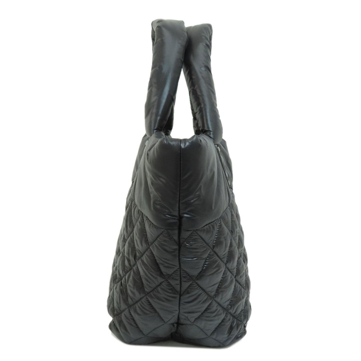 Luxury Chanel Coco Cocoon Tote Handbag Nylon Material Women's