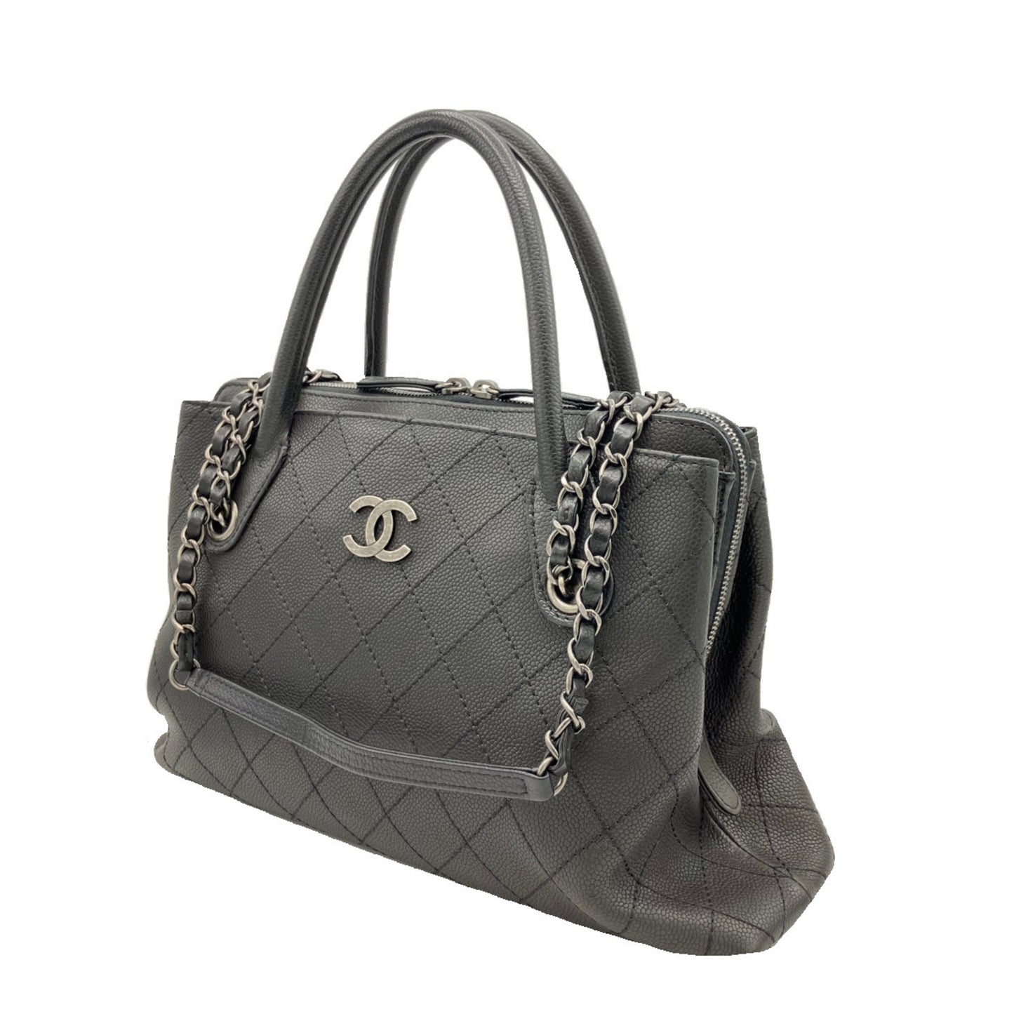 Luxury Chanel Wild Stitch Shoulder Bag Women's Men's Leather