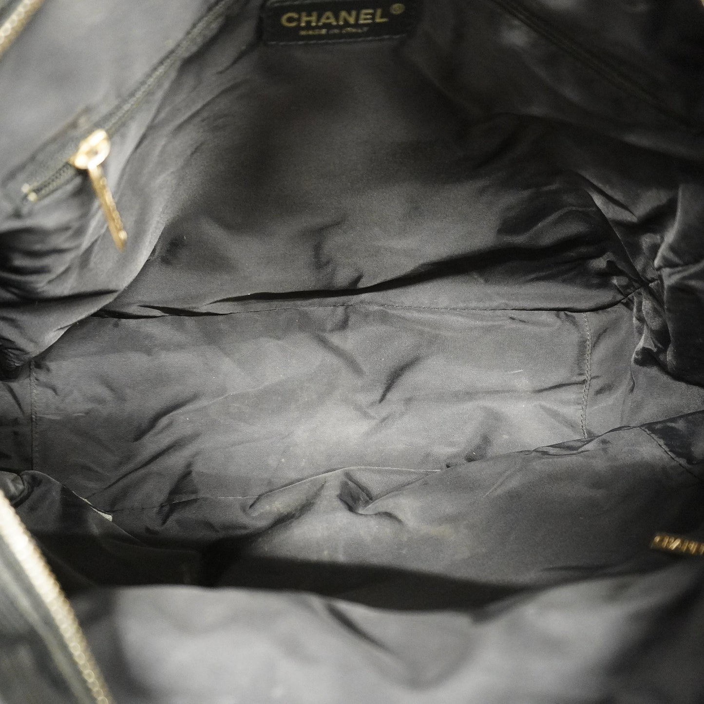 Luxury Chanel  New Travel Line Tote Bag Women's Nylon Tote Bag Black