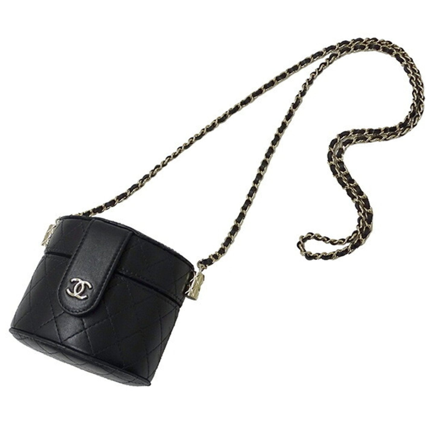 Luxury Chanel AP1616 / ― Women's Suede Shoulder Bag Black