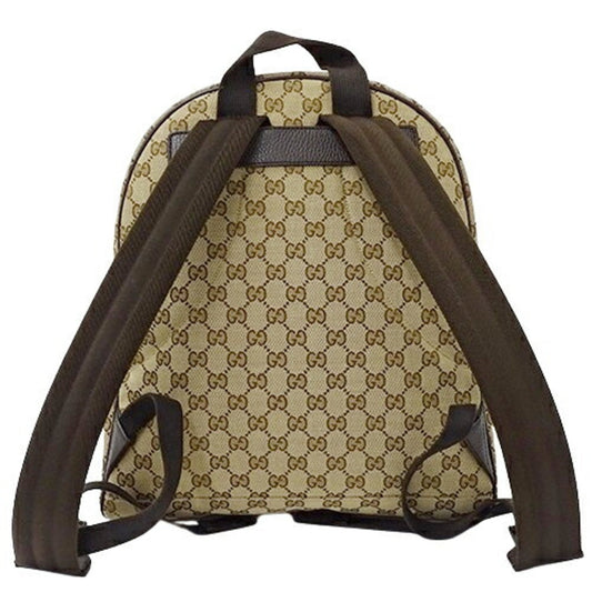Luxury Gucci Trending 2025 bag ladies men's backpack GG canvas brown beige