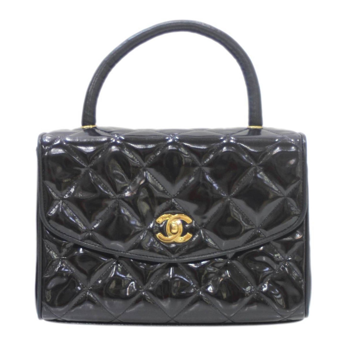 Luxury Chanel handbag enamel black 2169878