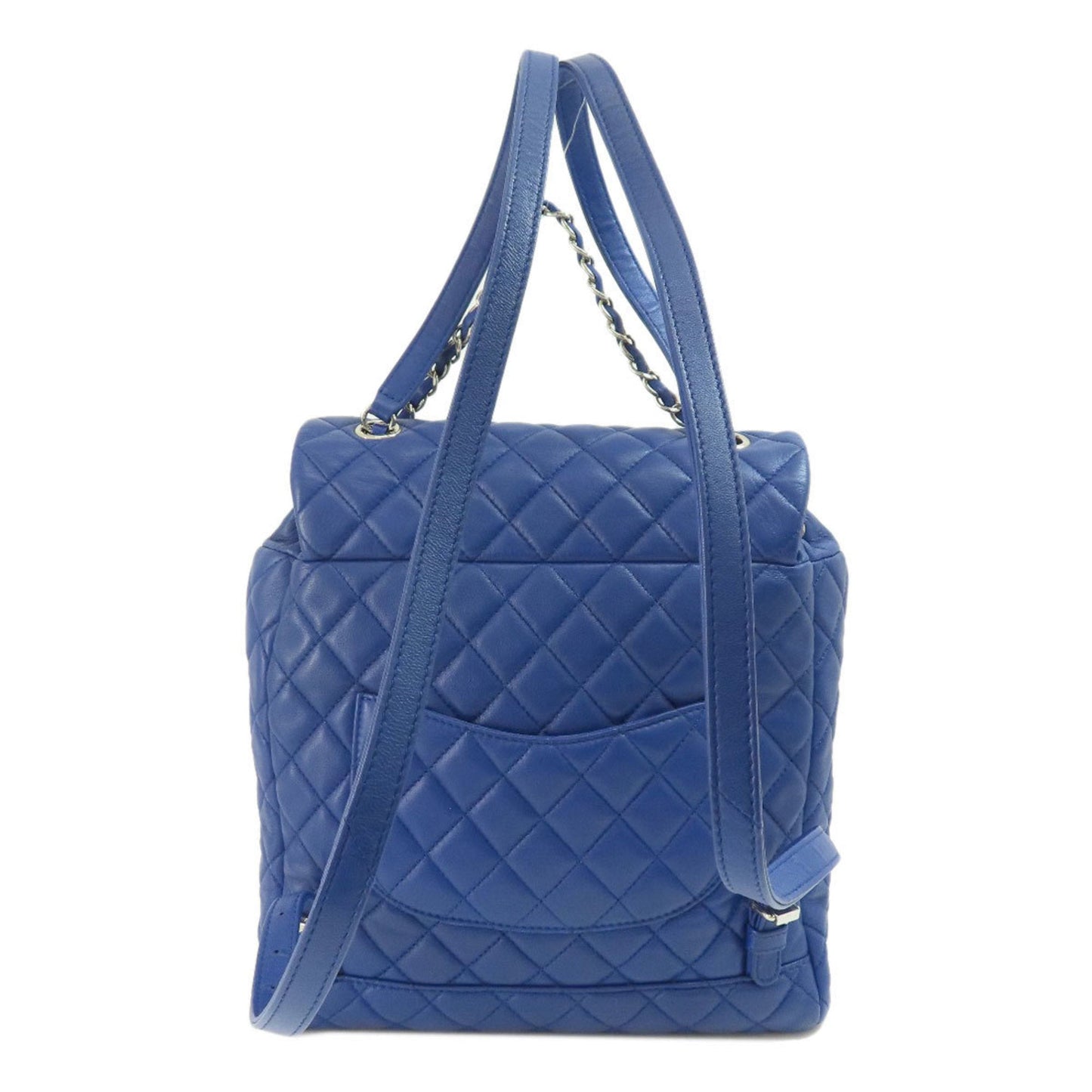 Luxury Chanel Matelasse Coco Mark Backpack/Daypack Lambskin Women's