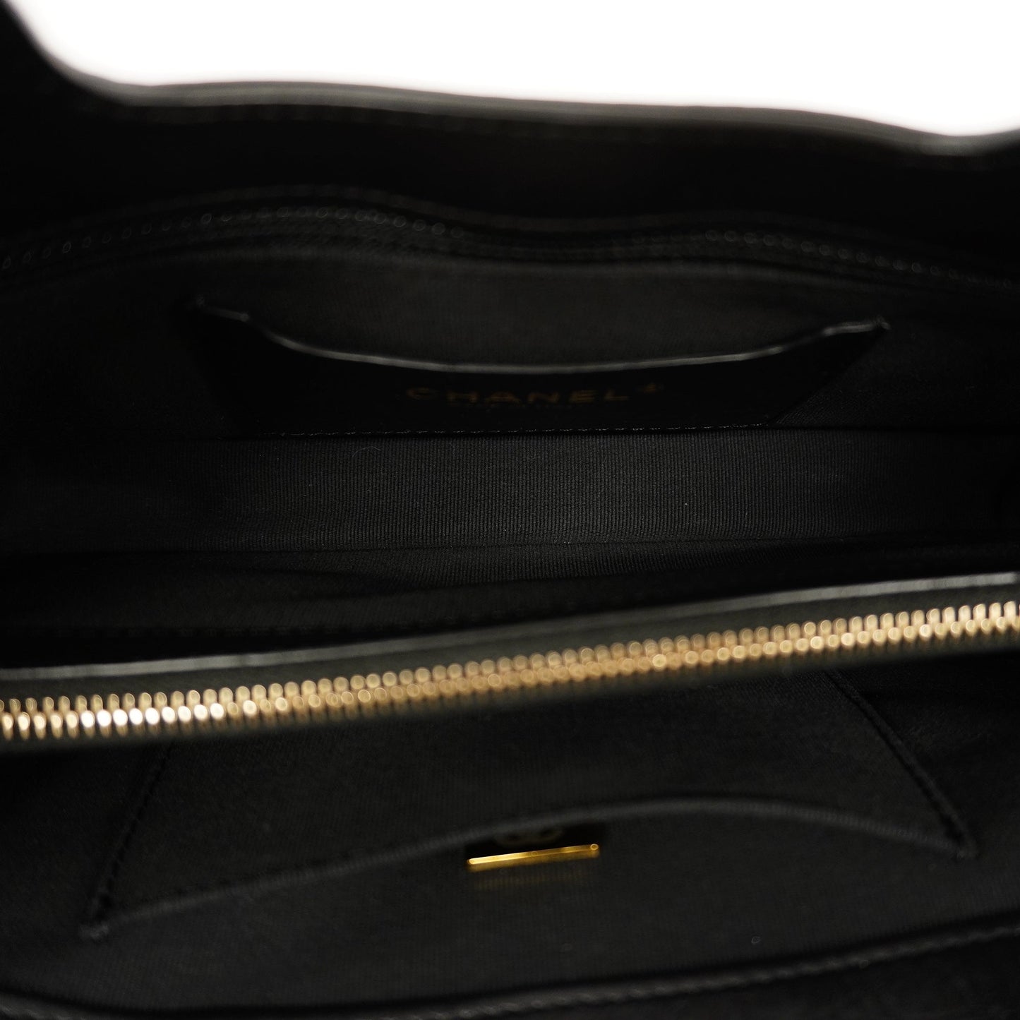 CHANEL  Matelasse Chain Shoulder Lambskin Women's Leather Shoulder Bag Black