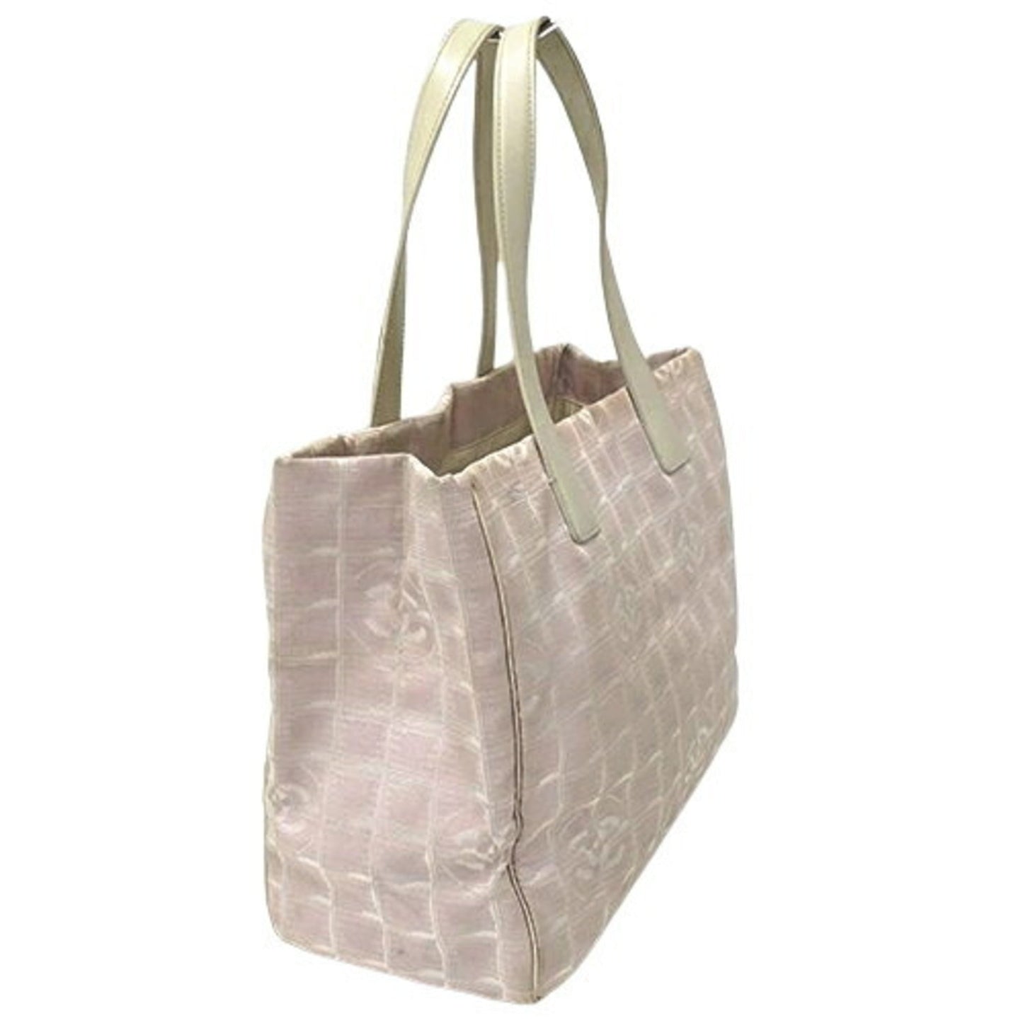 Luxury Chanel Bag New Tote MM Women's Shoulder Nylon Pink