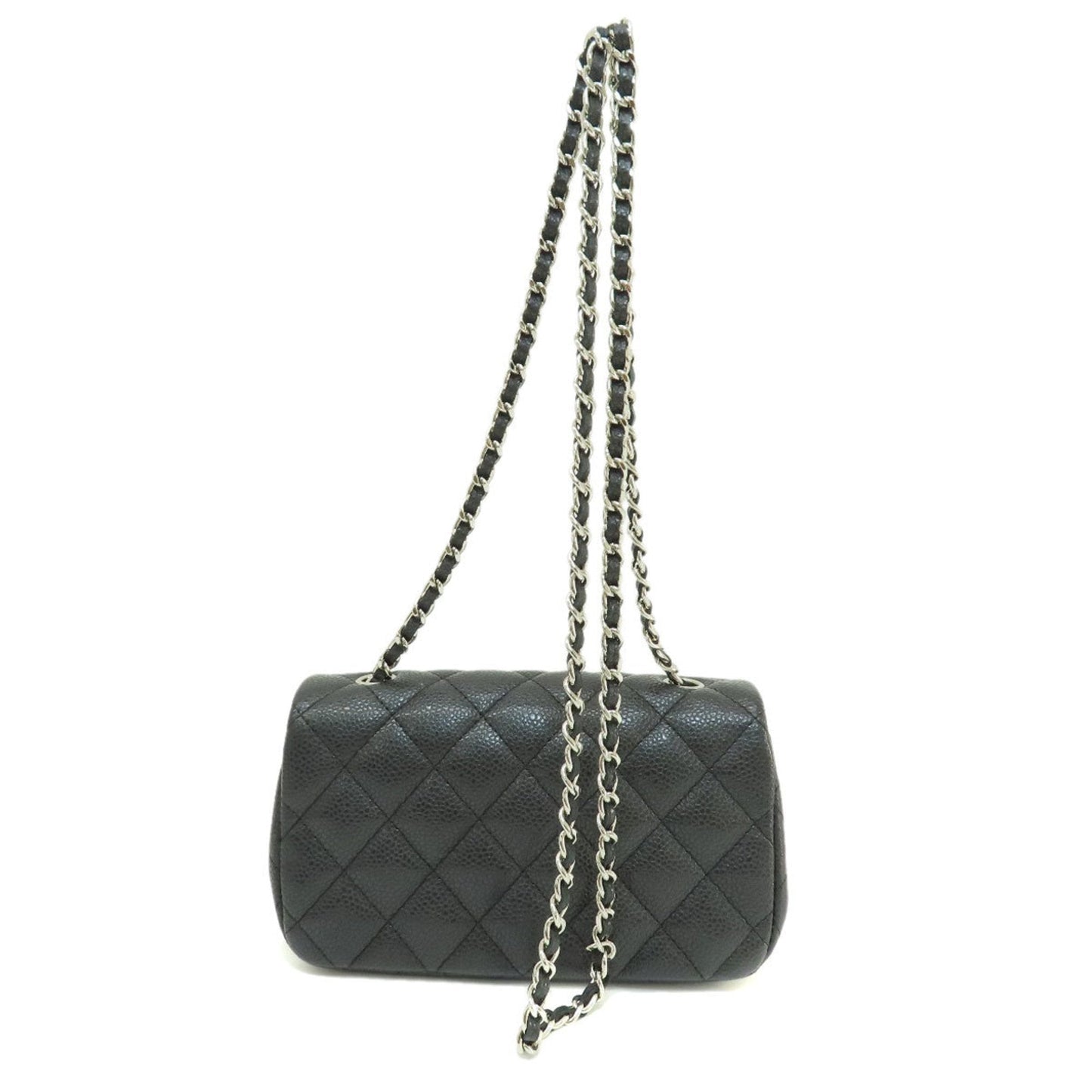 Luxury Chanel Chain Shoulder Matelasse Bag Caviar Skin Women's
