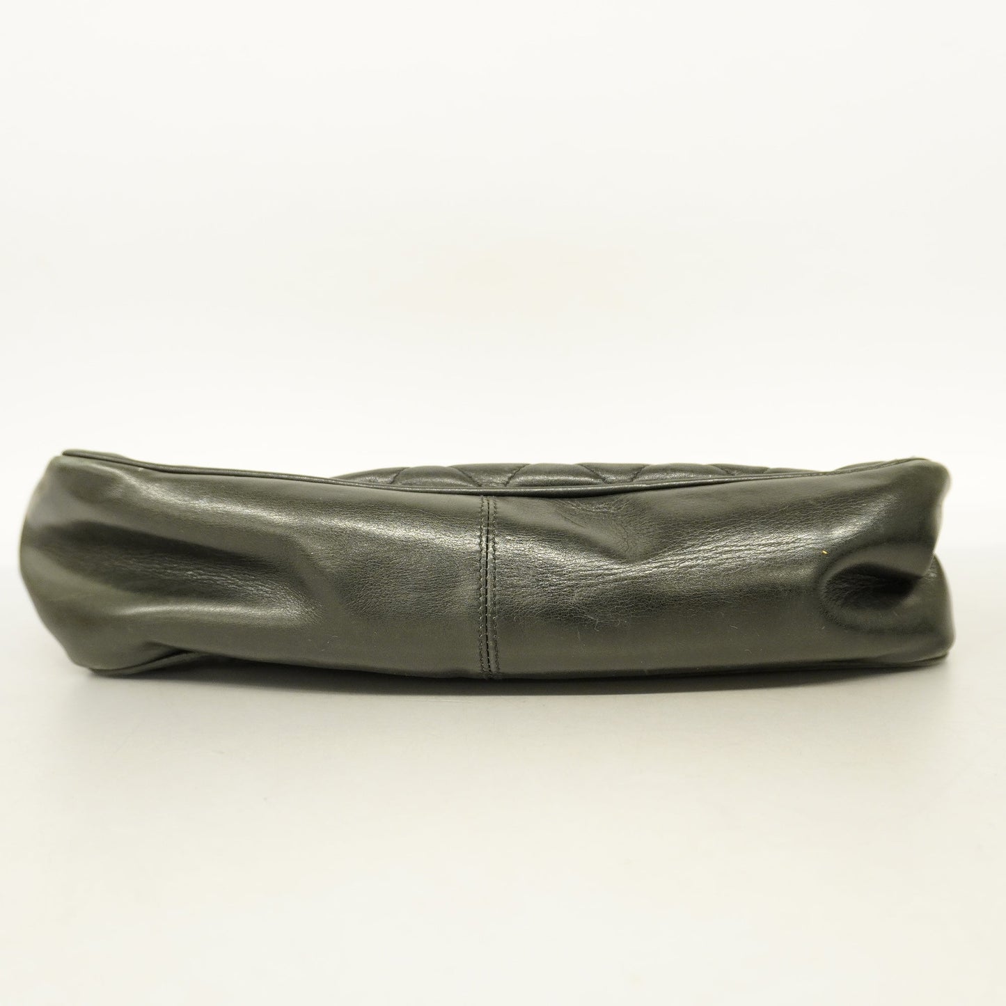CHANEL  Matelasse Chain Shoulder Leather Shoulder Bag Black