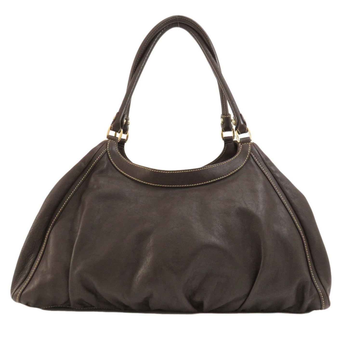 Luxury Gucci 189835 Abbey Tote Bag Leather Ladies