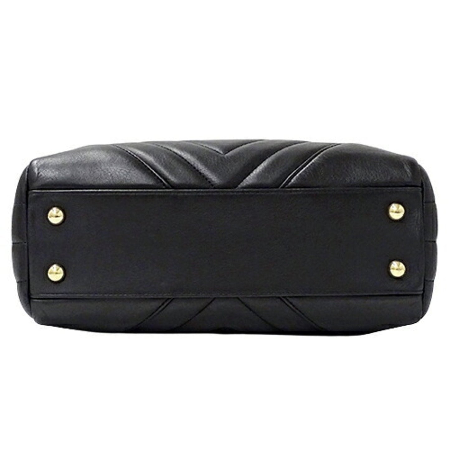 Luxury Chanel bag V stitch Lady's handbag shoulder 2way lambskin black
