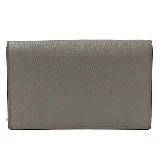 Luxury Gucci Trending 2025 bag ladies interlocking shoulder leather chain gray