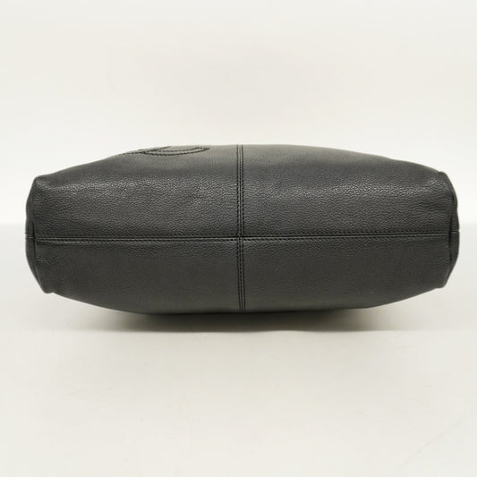 CHANEL  Shoulder Bag Women's Leather Shoulder Bag Black