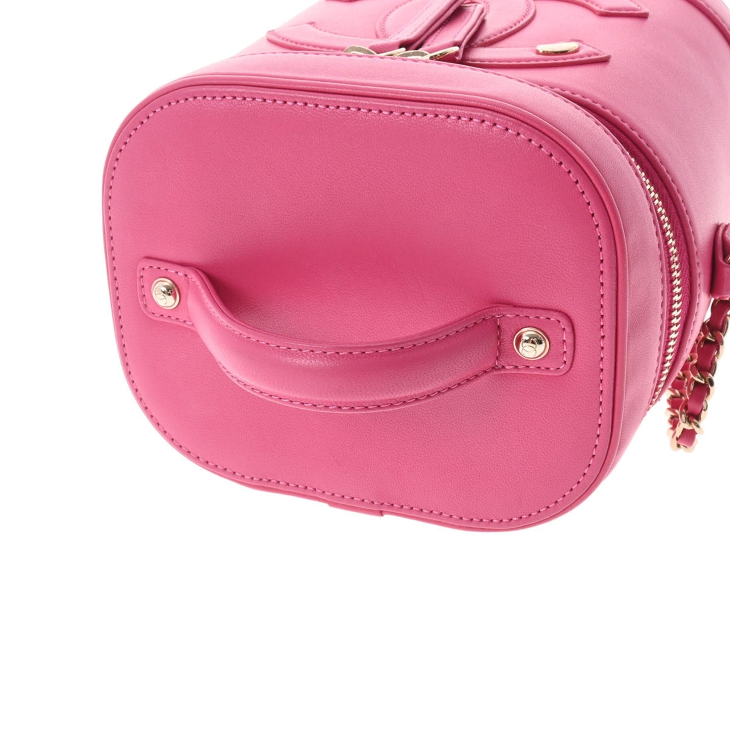 Luxury Chanel Vanity Chain Shoulder Pink AS0323 Ladies Lambskin Bag