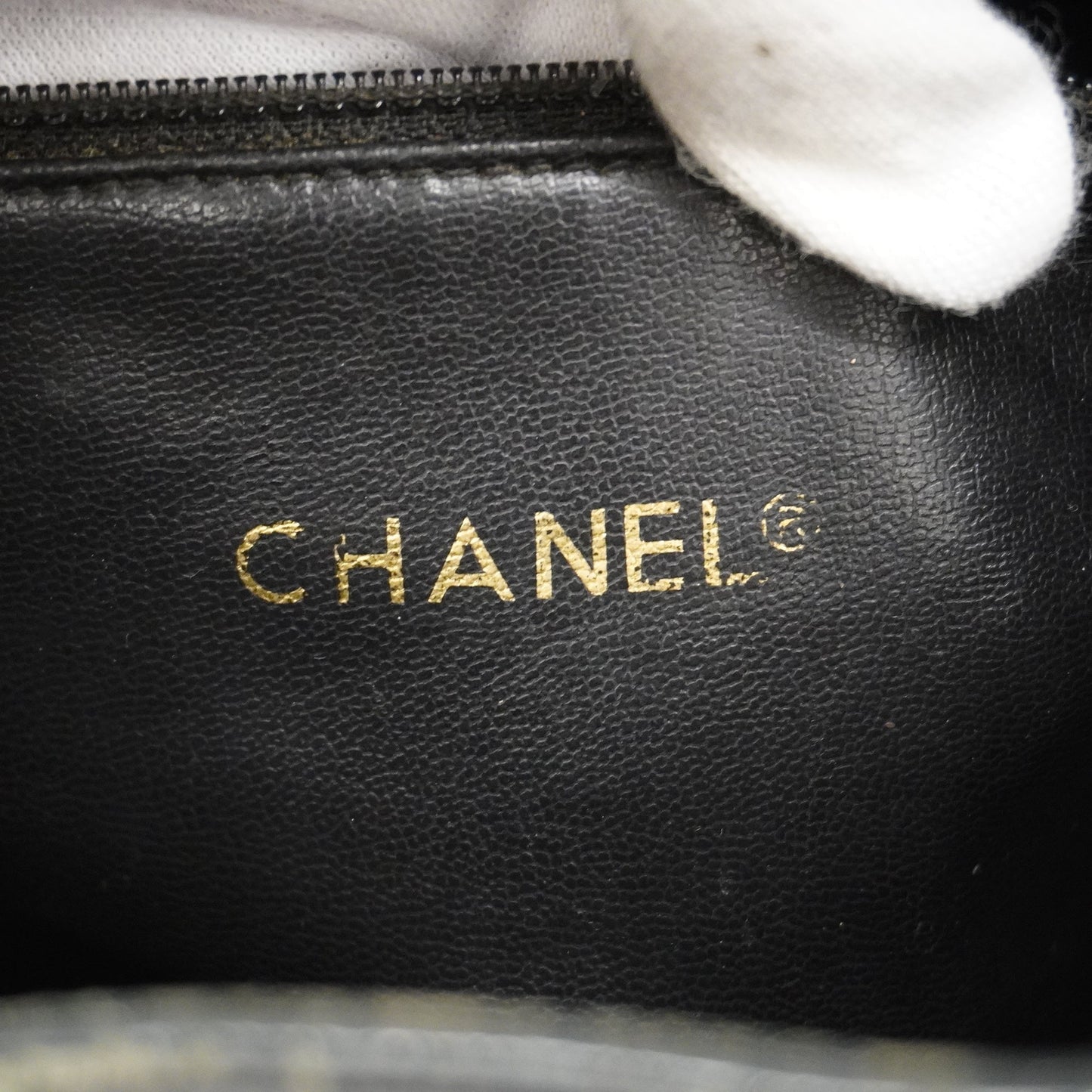 CHANEL  Matelasse Chain Shoulder Women's Leather Shoulder Bag Black