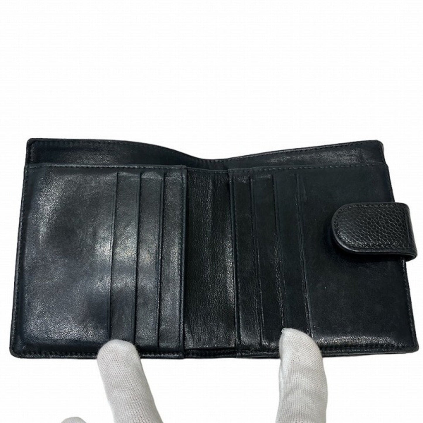 Luxury Chanel A13496 Bifold Wallet Women's