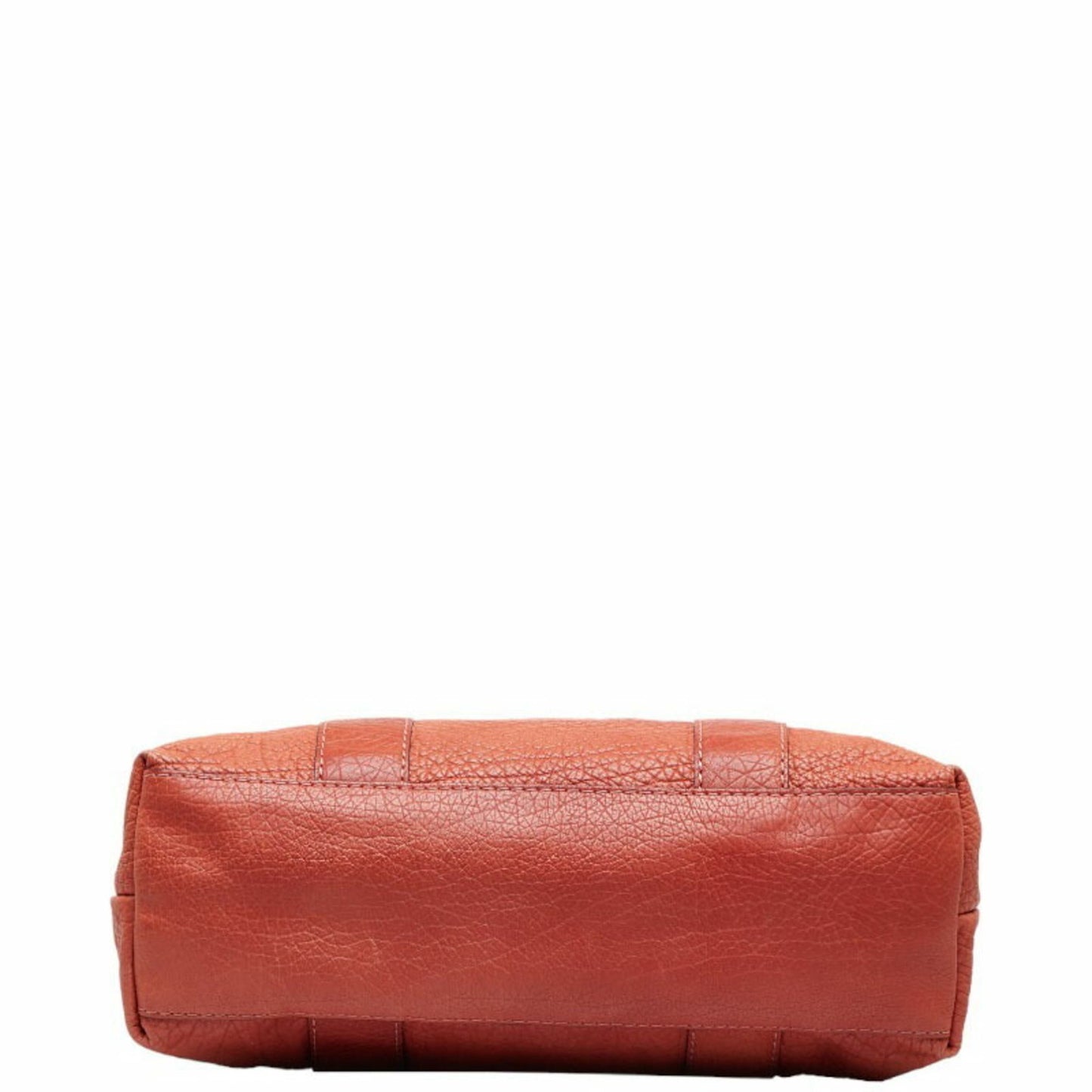 Luxury Gucci bamboo handle handbag tote bag 232947 orange leather ladies