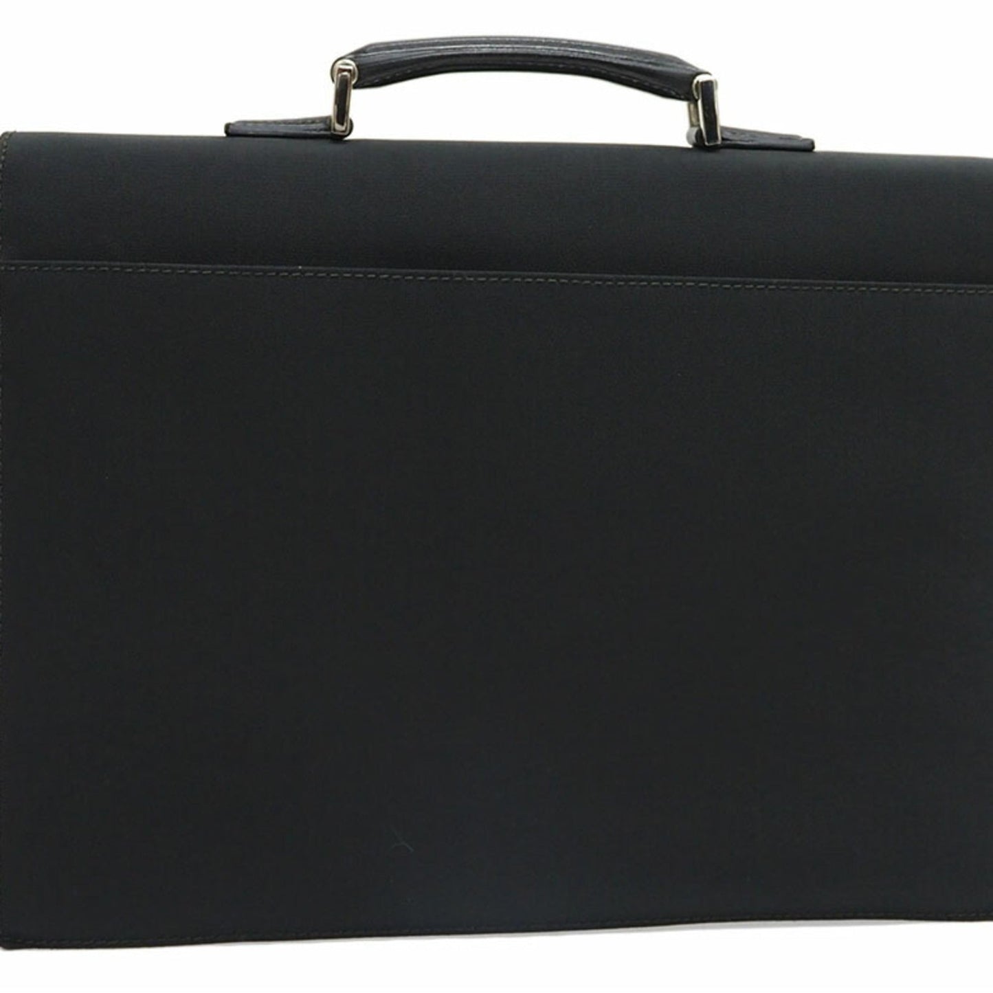 Luxury Gucci Trending 2025 Business Bag Briefcase Black Nylon Leather A4 Men's