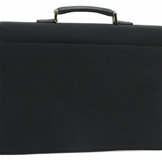 Luxury Gucci Trending 2025 Business Bag Briefcase Black Nylon Leather A4 Men's