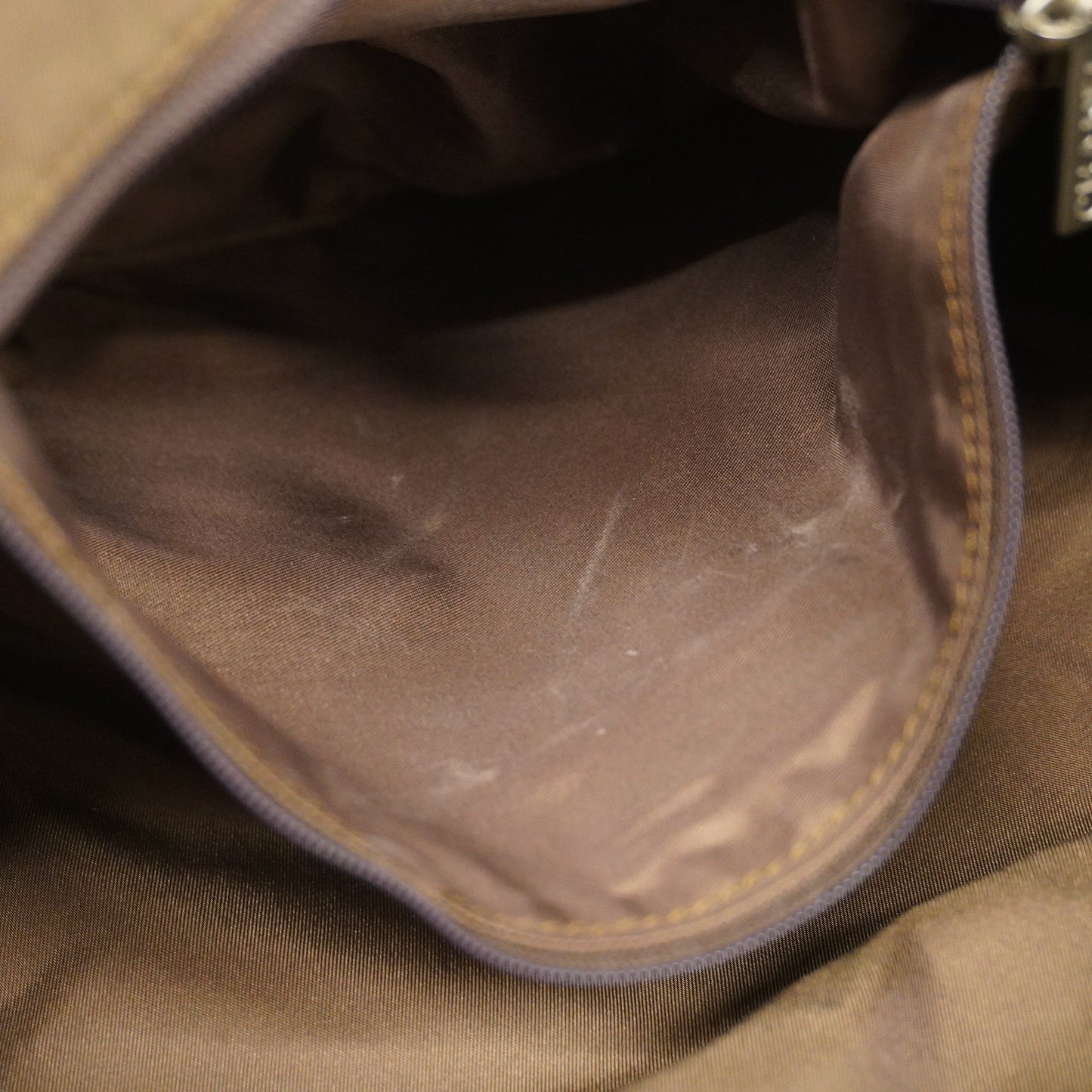 CHANEL  New Travel Line Tote Bag Women's Nylon,Leather Khaki