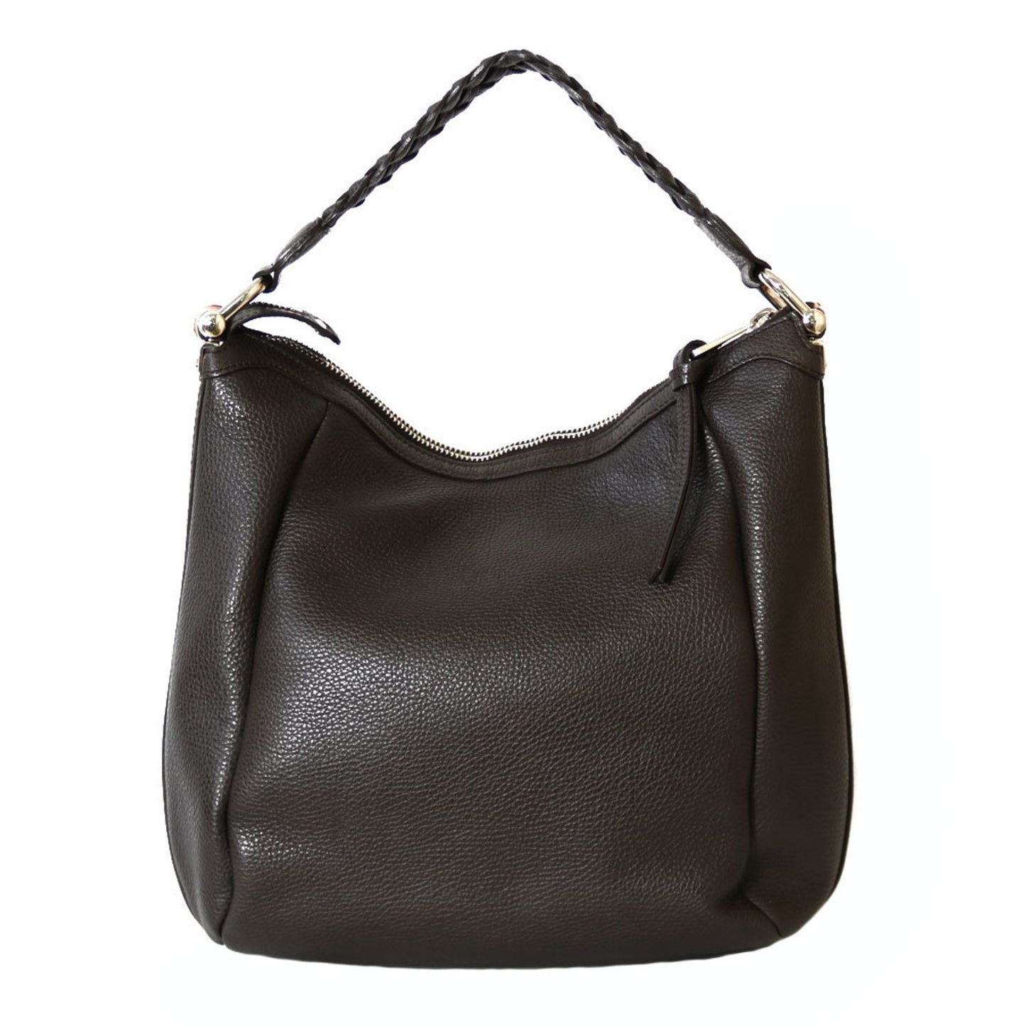 Luxury Gucci Shoulder Bag Bamboo Handbag Brown Ladies