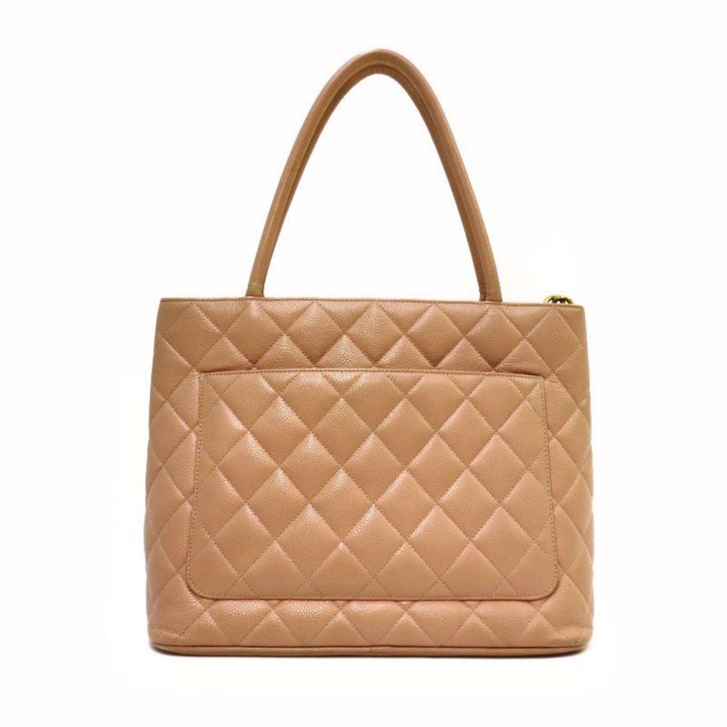 Luxury Chanel caviar skin reproduction tote handbag bag pink