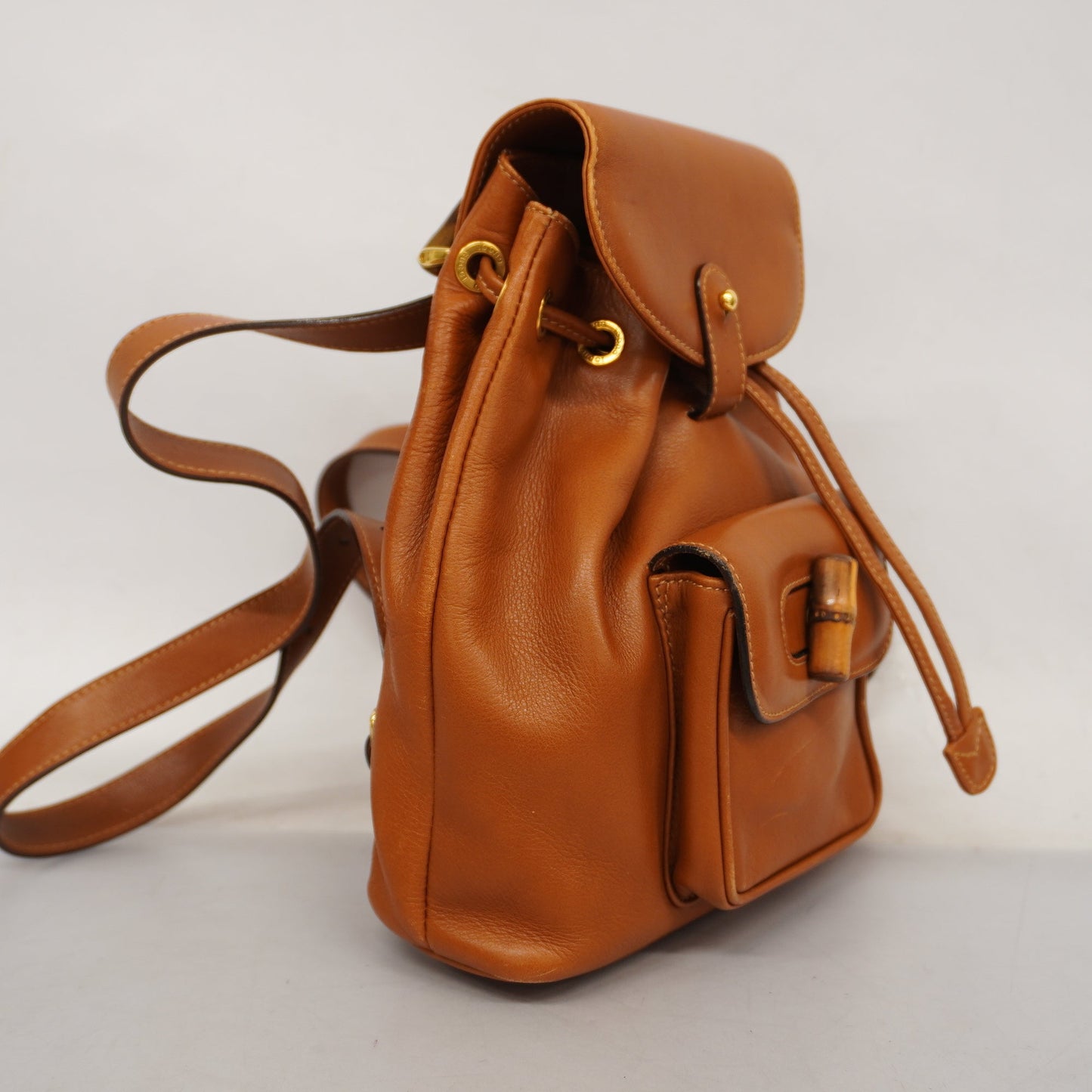 Luxury Gucci  Bamboo Rucksack 003 2058 0030 Undefined,Leather Backpack Brown