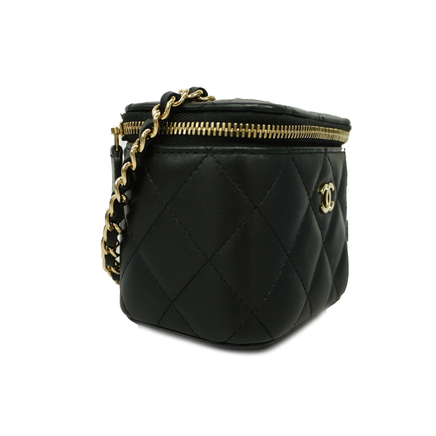 Luxury Chanel  Matelasse Vanity Bag Crochet Chain Shoulder Women's Vanity Bag