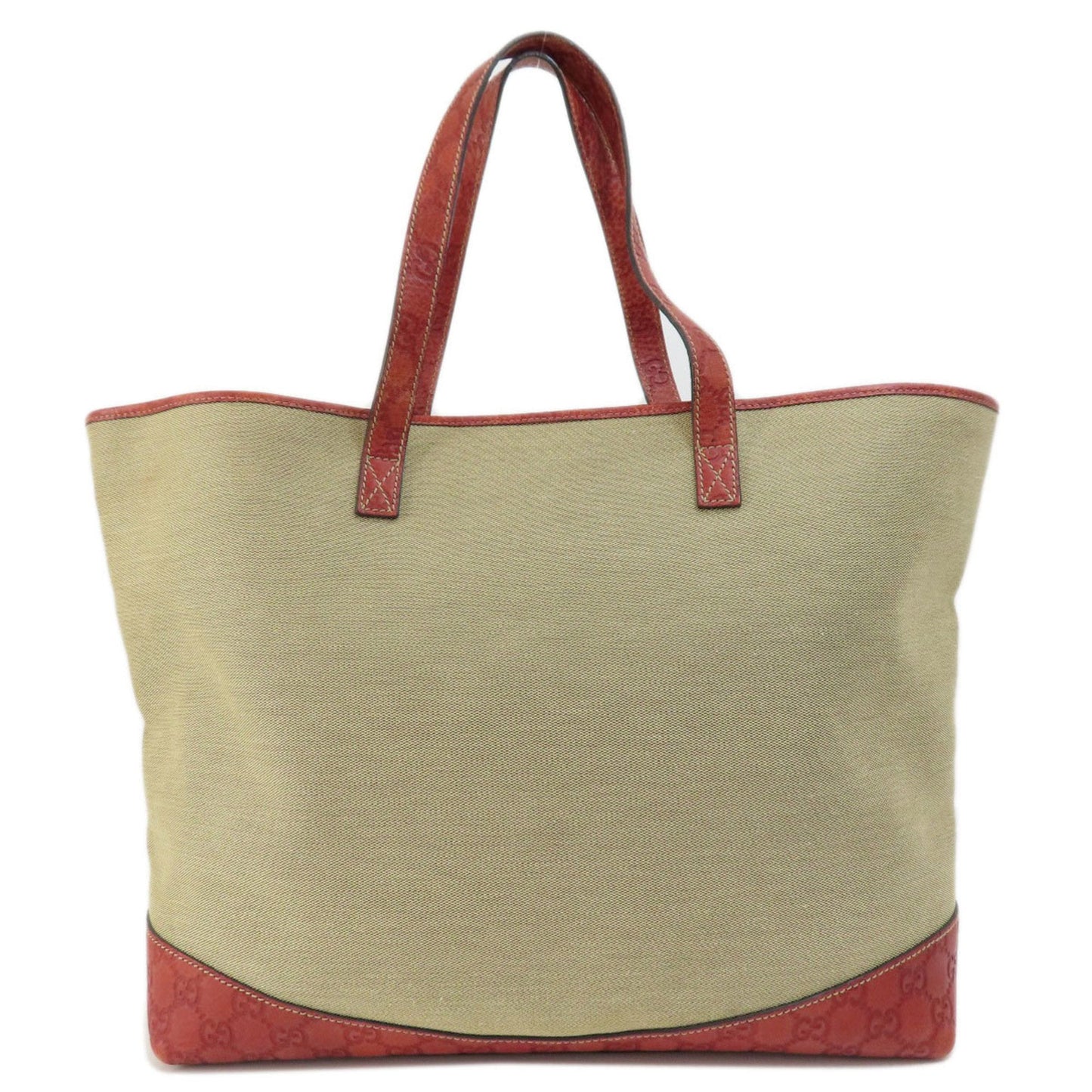 Luxury Gucci 297435 GG Shima Outlet Tote Bag Canvas Ladies