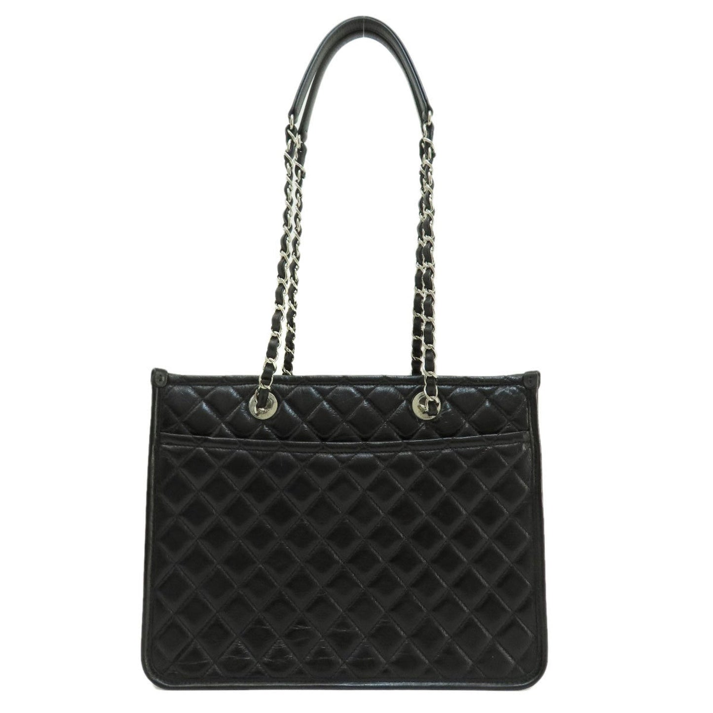 Luxury Chanel Chain Bag Matelasse Tote Calf Women's